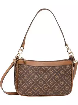 Наплечная сумка Carlo Colucci, коричневый