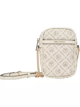 Наплечная сумка Carlo Colucci, кремовый