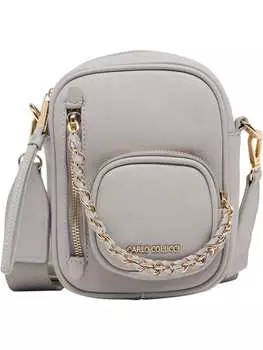 Наплечная сумка Carlo Colucci, серый