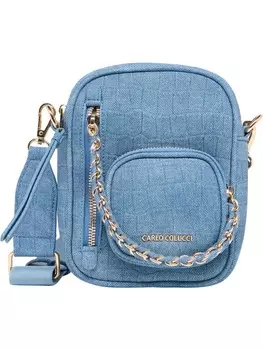 Наплечная сумка Carlo Colucci, синий
