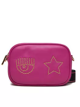 Наплечная сумка Chiara Ferragni, розовый