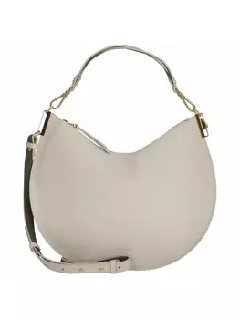 Наплечная сумка COCCINELLE, цвет lambskin white/laurel green