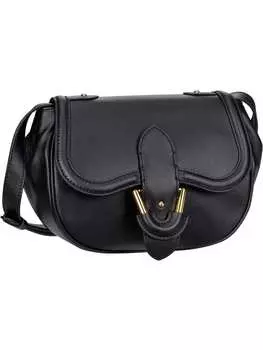 Наплечная сумка COCCINELLE Saddle Bag Blake Smooth 1501, неро