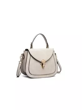 Наплечная сумка collezione alessandro, бежевый