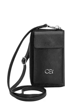 Наплечная сумка collezione alessandro, черный