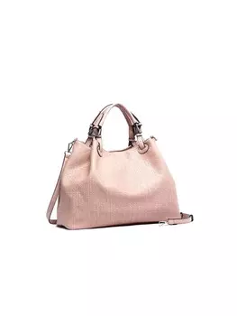 Наплечная сумка collezione alessandro Shopper Flecht, розовый