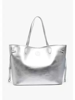 Наплечная сумка comma Taschen Shopper L, серебряный