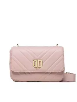 Наплечная сумка Delphine Shoulder Ba DKNY, розовый