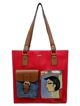 Наплечная сумка Dogo, красный