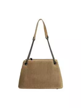 Наплечная сумка faina, цвет dark beige
