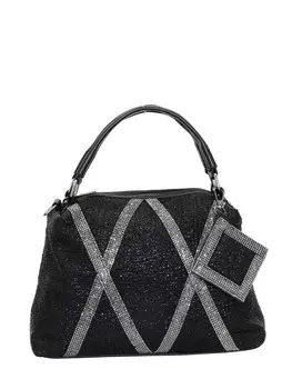 Наплечная сумка faina Handtasche, цвет Schwarz Silber