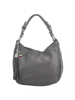 Наплечная сумка Florence, цвет florence schultertasche, shopper leder grau ca. 30cm breit