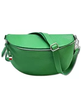 Наплечная сумка Florence Grteltasche Leder hellgrn ca. 29cm