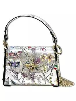 Наплечная сумка Florence Umhngetasche silber, farbig ca. 19cm