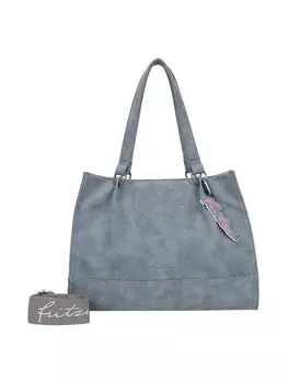 Наплечная сумка Fritzi aus Preuen Toty01 Jive Schultertasche 40 cm, цвет blue grey