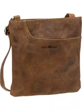Наплечная сумка Greenburry, цвет sattelbraun