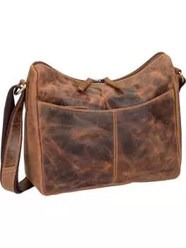 Наплечная сумка Greenburry, цвет sattelbraun