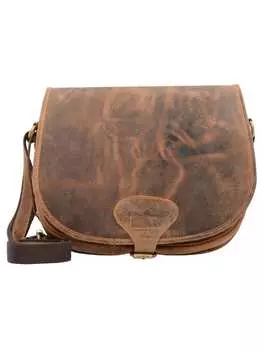 Наплечная сумка Greenburry, коричневый