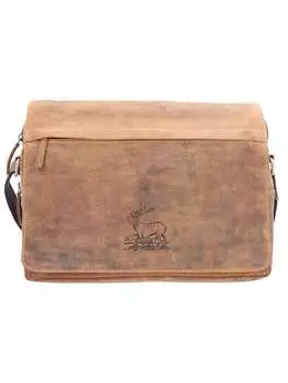 Наплечная сумка Greenburry, коричневый