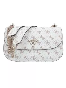Наплечная сумка Guess, цвет cream logo