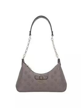 Наплечная сумка Guess, цвет dark taupe