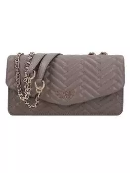Наплечная сумка Guess, цвет dark taupe