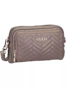 Наплечная сумка Guess, цвет dark taupe