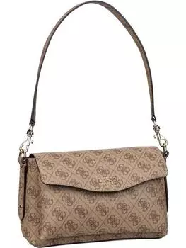 Наплечная сумка Guess, цвет latte logo