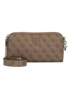 Наплечная сумка Guess, цвет latte logo