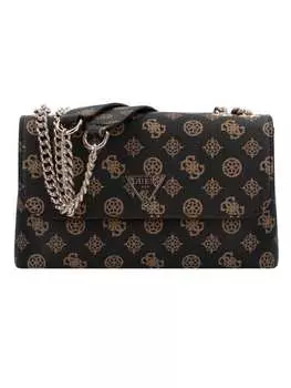 Наплечная сумка Guess, цвет mocha logo