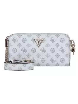 Наплечная сумка Guess, цвет white logo
