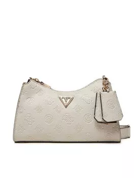Наплечная сумка Guess Deesa Logo HWPG93 49180, экрю