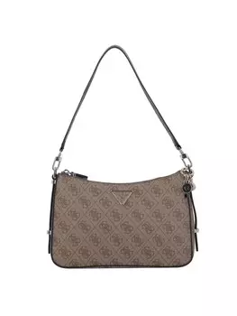 Наплечная сумка Guess Eco Erica Schultertasche 24 cm, цвет latte logo