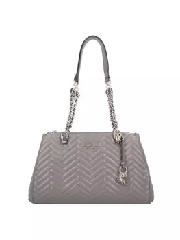 Наплечная сумка Guess Eda Schultertasche 37 cm, цвет dark taupe