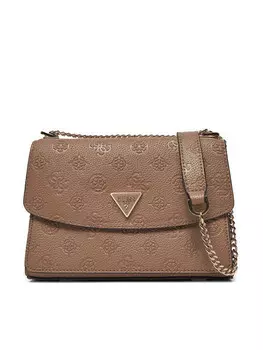Наплечная сумка Guess, коричневый