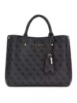 Наплечная сумка Guess Meridian Girlfriend - Henkeltasche 32 cm, цвет coal logo