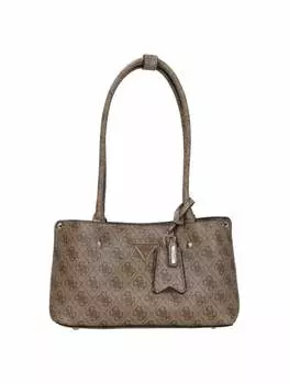 Наплечная сумка Guess Meridian - Schultertasche 27 cm, цвет latte logo