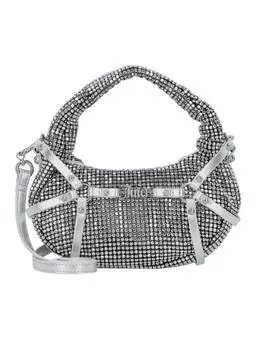 Наплечная сумка Juicy Couture, серебряный