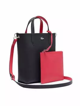 Наплечная сумка Lacoste, цвет schwarz/rot
