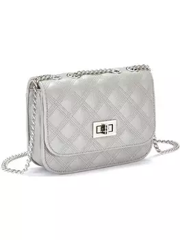 Наплечная сумка LASCANA, светло-серый