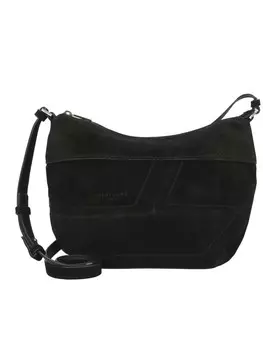 Наплечная сумка LIEBESKIND BERLIN Edda Umhngetasche Leder 27 cm, черный