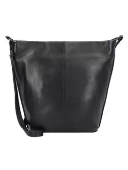 Наплечная сумка LIEBESKIND BERLIN Hera Umhngetasche Leder 34 cm, черный