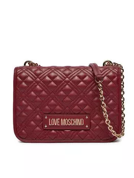 Наплечная сумка LOVE MOSCHINO JC4000PP1LLA0552, темно-красный