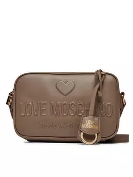 Наплечная сумка LOVE MOSCHINO JC4117PP1LL1020A, коричневый