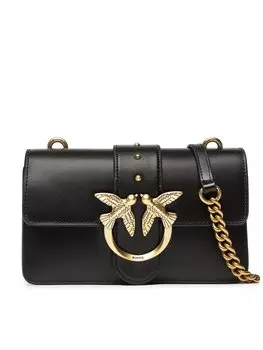 Наплечная сумка Love One Mini Cl PE 23 PLTT 100059 Pinko, черный
