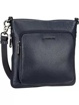 Наплечная сумка Mandarina Duck Umhngetasche Mellow Leather Crossover FZT15, цвет Dress Blue