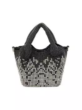 Наплечная сумка myMo at night, цвет black silver