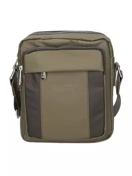 Наплечная сумка Northampton Polo Club, цвет green+black