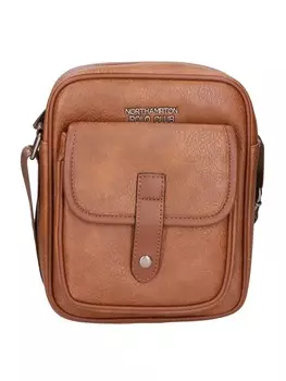 Наплечная сумка Northampton Polo Club, коричневый