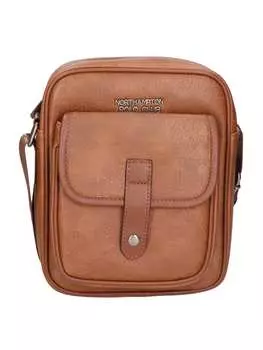 Наплечная сумка Northampton Polo Club, коричневый